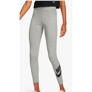 Nike Leg-a-See High Waisted Futura Leggings Grey